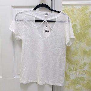 LNA New with tags white T-shirt